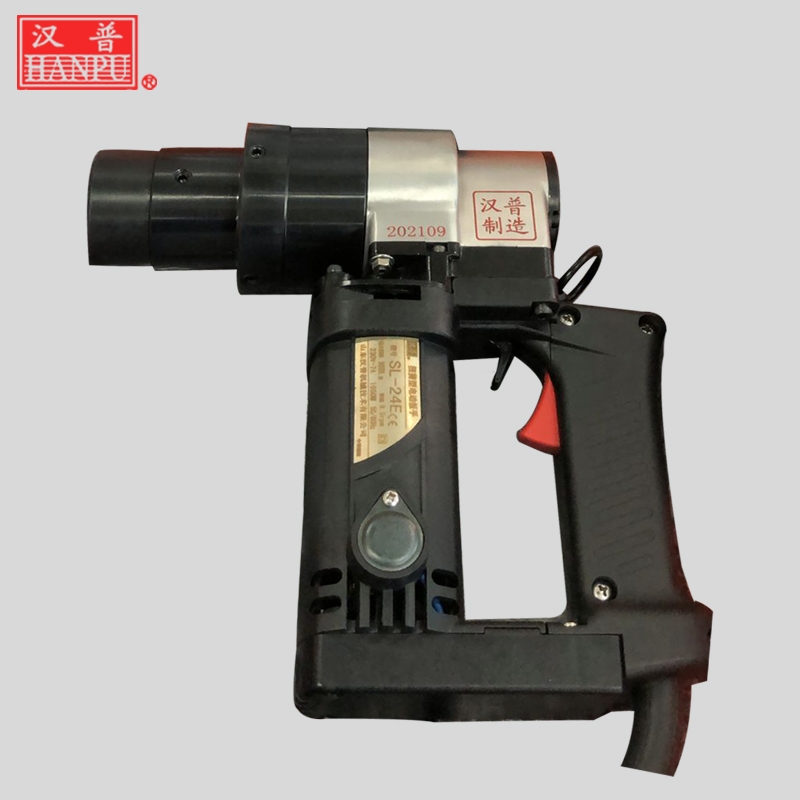 HUANPU汉普电动扭剪扳手SL-24E：钢结构桥梁高强螺栓M16/M24套筒的秘密武器