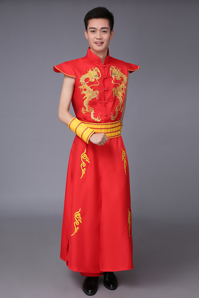 传统艺术新潮流：打鼓服装锣鼓衣服舞龙舞狮服装迎亲轿夫服装男女引球服腰鼓服，传统与时尚的完美碰撞！