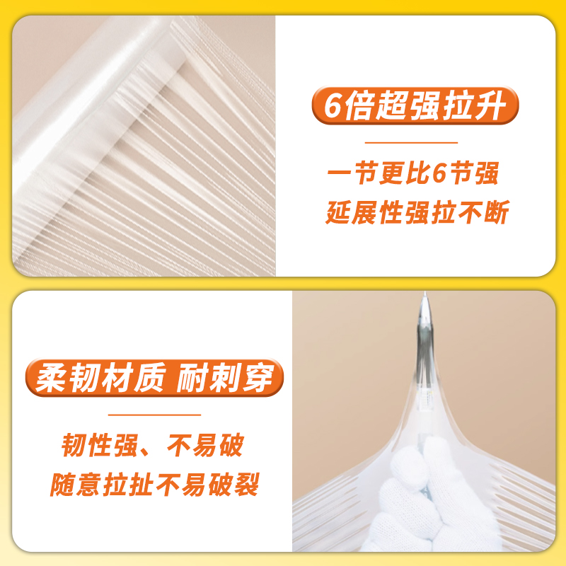 外卖防漏打包餐盒封口神器，小卷保鲜膜窄条食品级缠绕密封膜封边盒，拯救你的美食之旅！