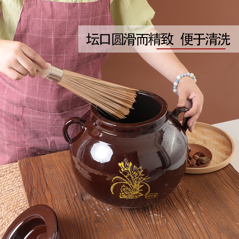 老式猪油罐陶瓷坛子太香了！厨房神器颜值高还实用！这波必须冲！！