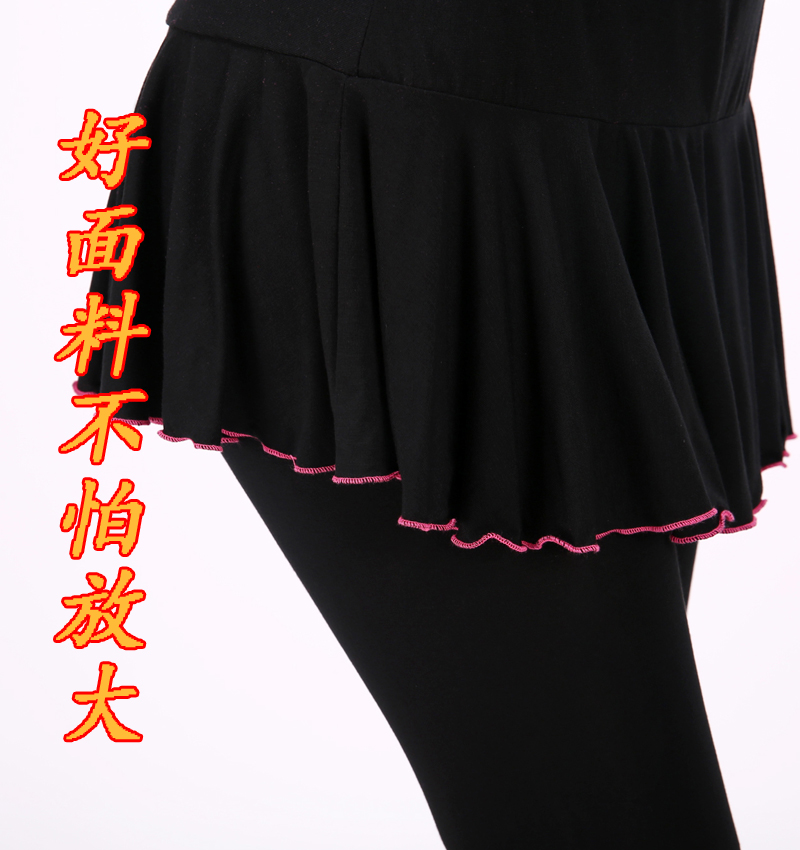 广场舞裙裤夏天必备！莫代尔七分裤太香了！跳舞女孩闭眼入
