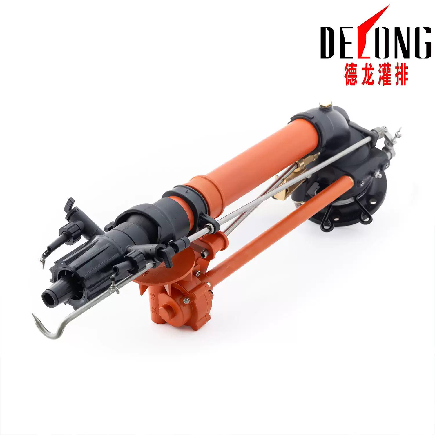 德龙灌排DLPYC50T涡轮蜗杆喷枪：高效灌溉的秘密武器，你值得拥有！