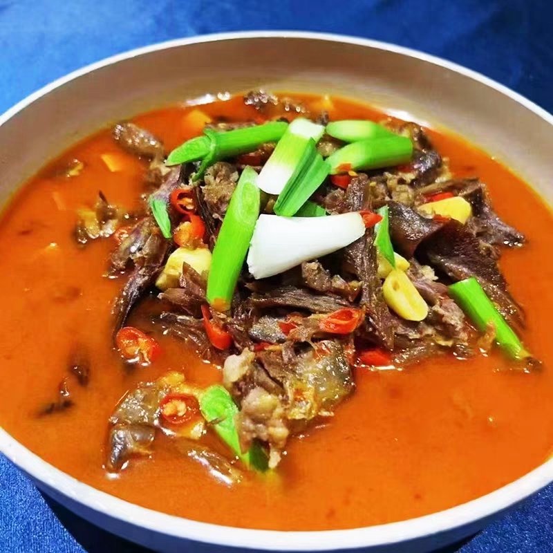 宴上全手撕风干羊肉：徽菜火锅的灵魂食材，速冻半成品也能惊艳味蕾！