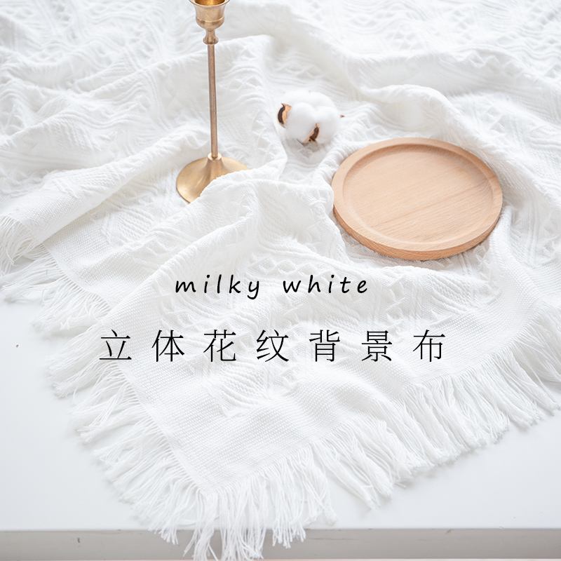宝宝氛围感拍照背景布：打造梦幻满月百天摆台装饰布，让宝宝成为焦点！