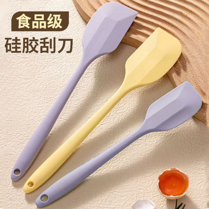 烘焙好物！食品级硅胶一体大刮刀，轻松搞定蛋糕糊！✨