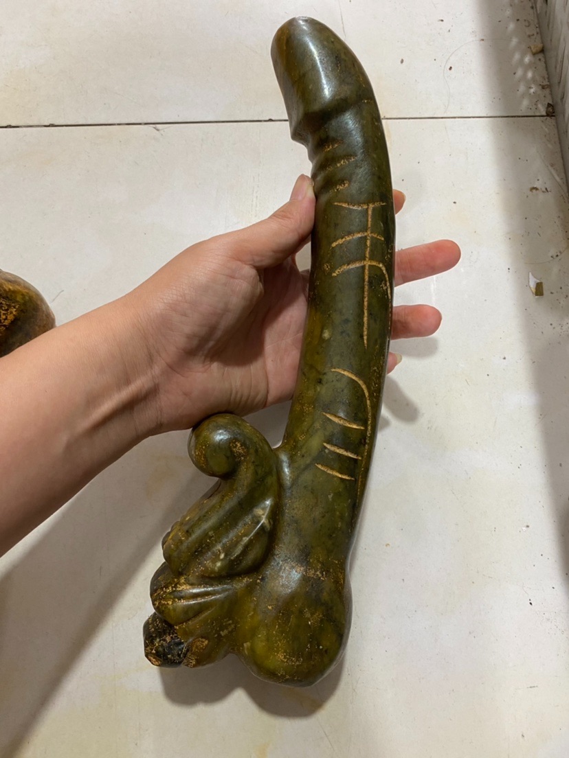 商周文化玉器高古老兵器玉刀组合摆件，古董级收藏品，限时特价，错过不再！
