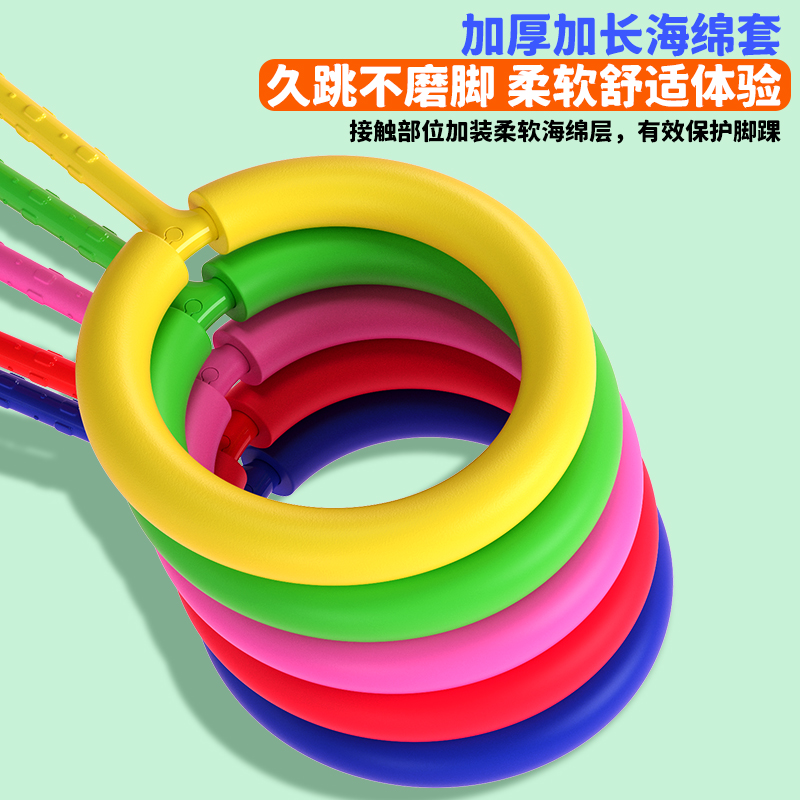 儿童夜光闪光蹦蹦球：让夜晚也充满活力的神奇脚环！