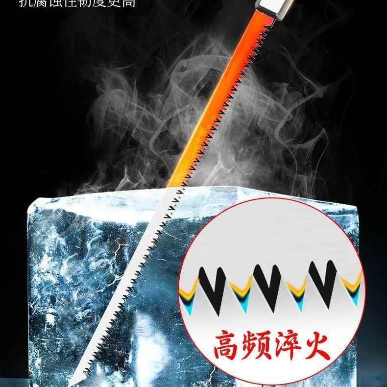 日本进口钢手锯新款凤尾锯细齿墙板锯鸡尾锯锰钢燕尾锯伐木快速锯：解锁木工新境界！
