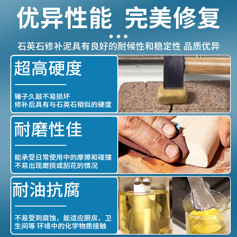 白云强力粘结胶：防水神器，橱柜瓷砖台面粘结专家！