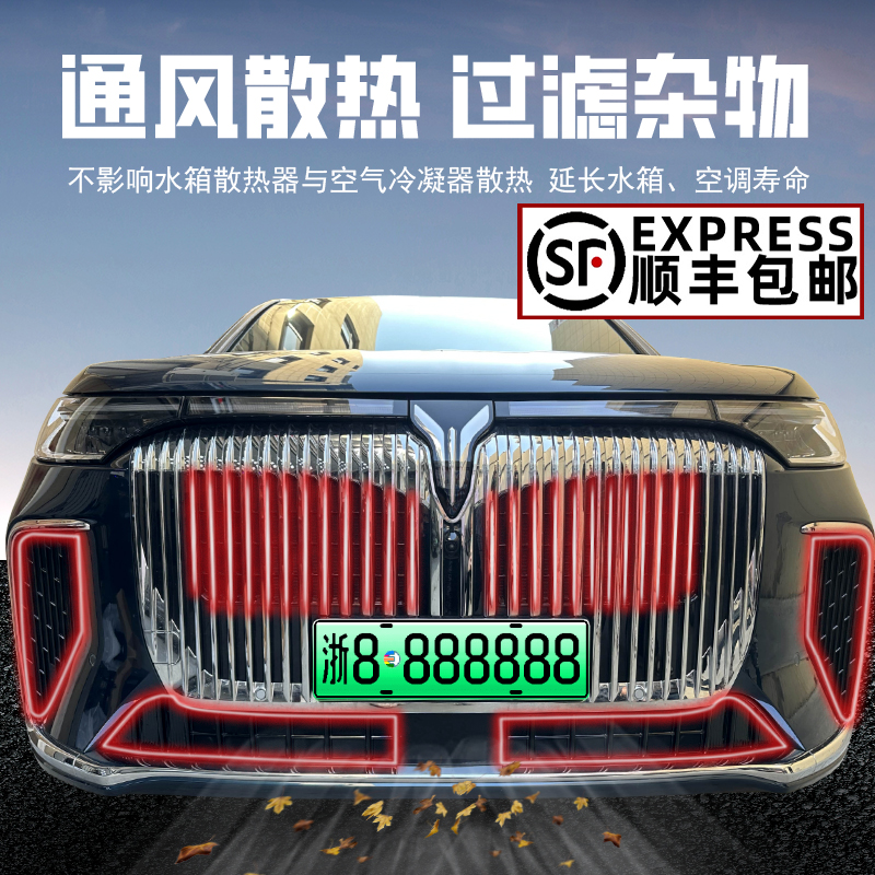 2025款岚图梦想家：中网改装配件防虫网，前脸焕新升级，守护你的每一次出行