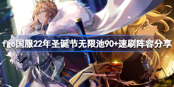 fgo国服22年圣诞节无限池90+速刷阵容分享 fgo国服22年圣诞节无限池90+速刷阵容有哪些
