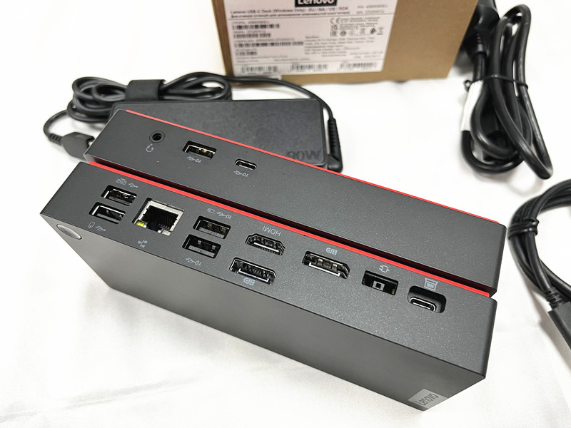 联想ThinkPad Type-C 40AY升级版40B5扩展坞：解锁PD100W雷电3新技能，办公神器大揭秘！