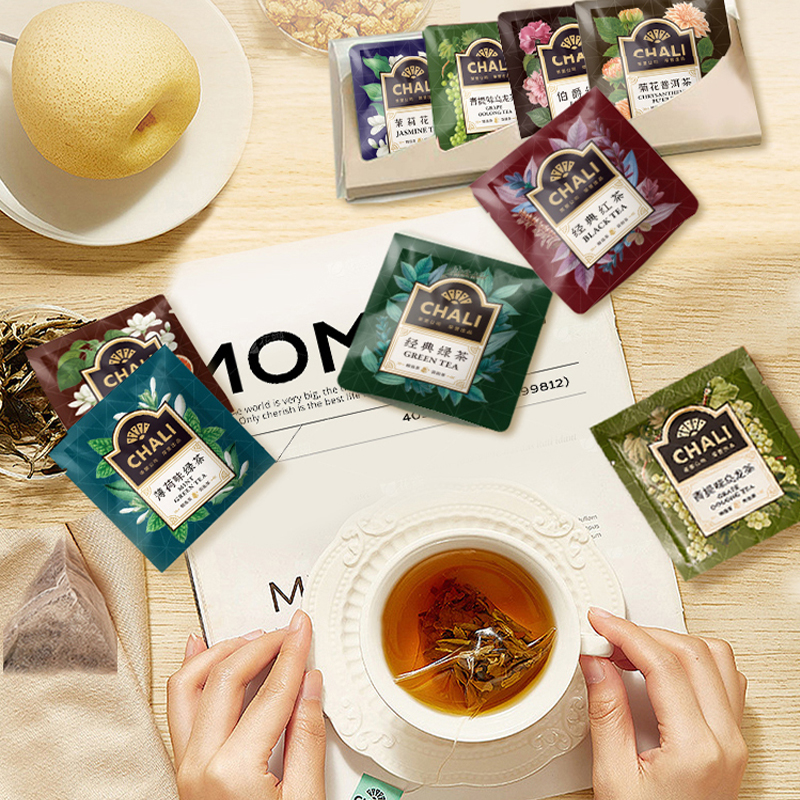 CHALI茶里每日茶礼盒：蜜桃乌龙+桂花玫瑰，年货新宠！