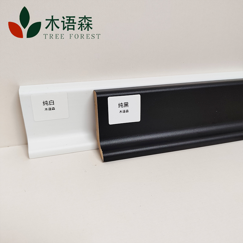 木林森实木踢脚线：地暖地热黑胡桃色原木色，如何选择最适合你的那一款？