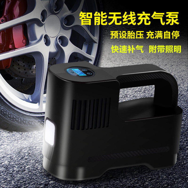 艾可斯车载充气泵：给轮胎打气也能变得这么酷炫？