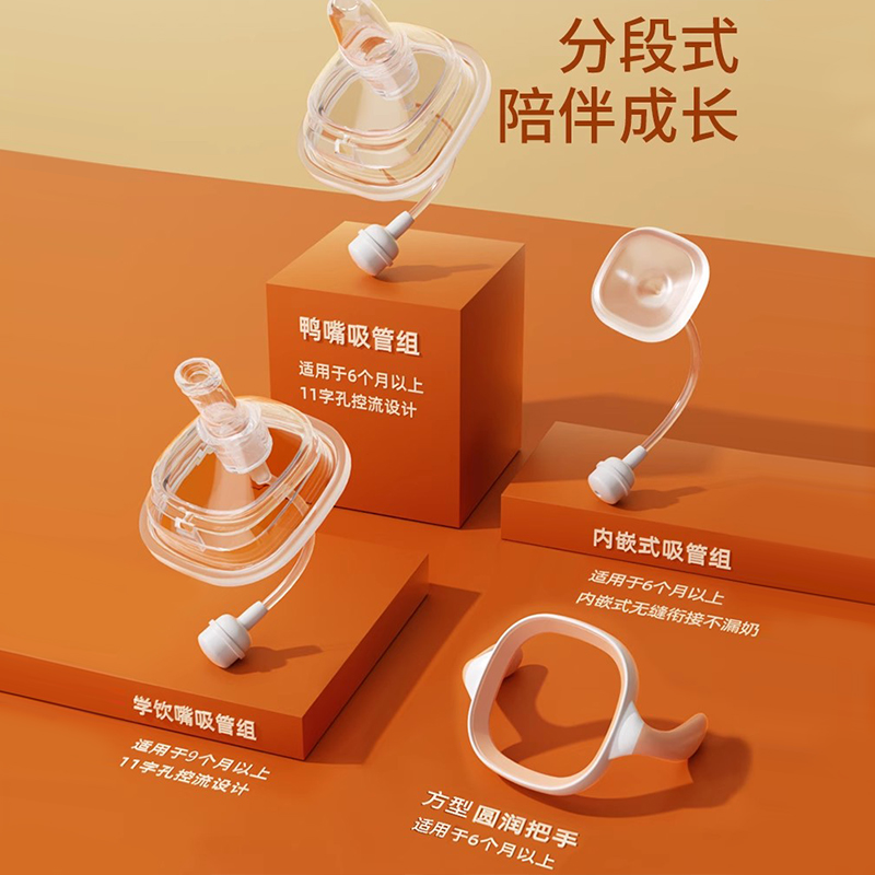 原装Hegen瓶领奶瓶配件：宝宝喂养神器，妈妈们的安心之选！