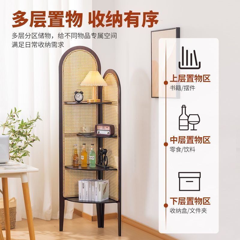 复中古转角柜子置物书架：如何巧妙利用空间，打造理想家居布局？