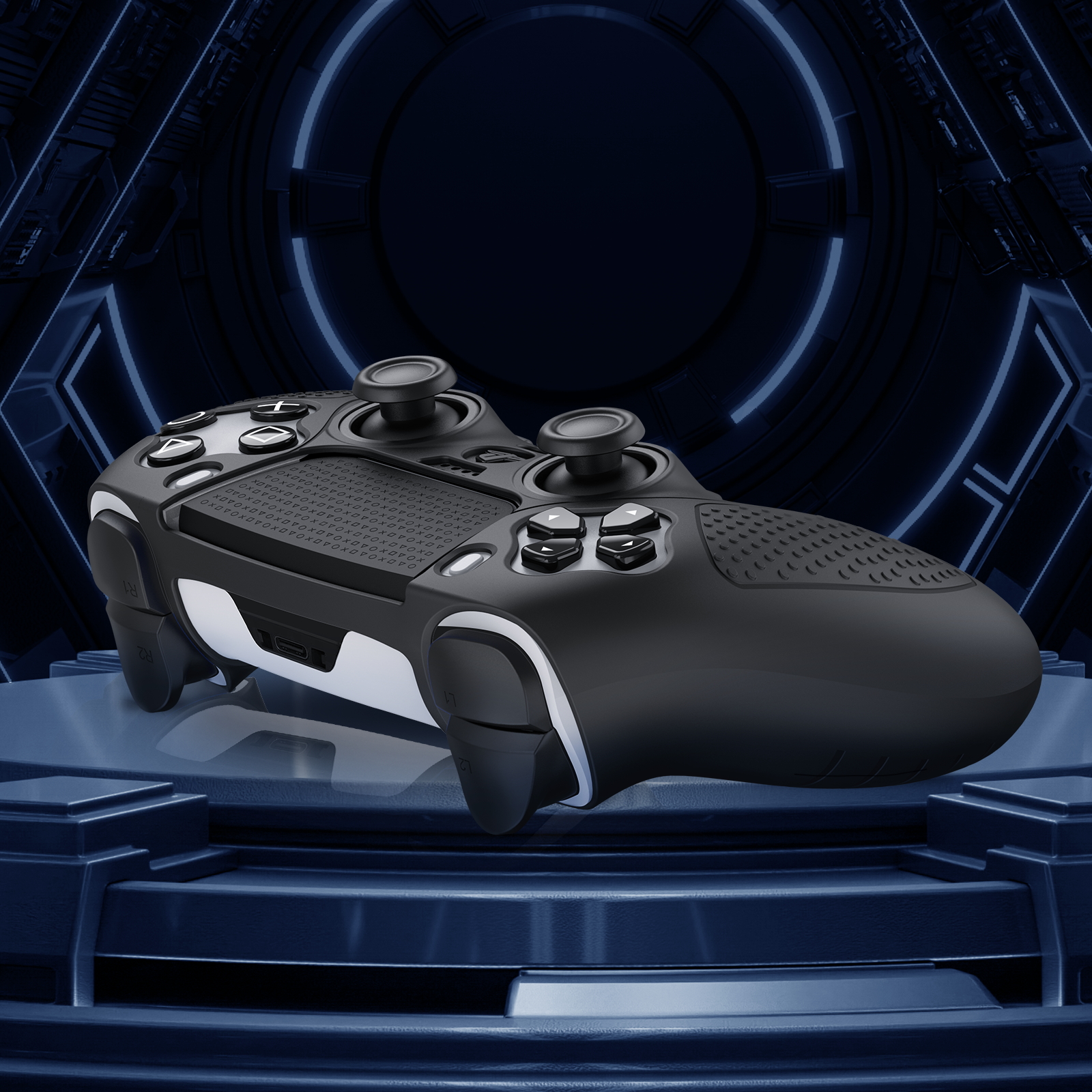 PS5精英手柄保护套：DualSense Edge无线控制器游戏精英手柄硅胶套，守护你的游戏神器！