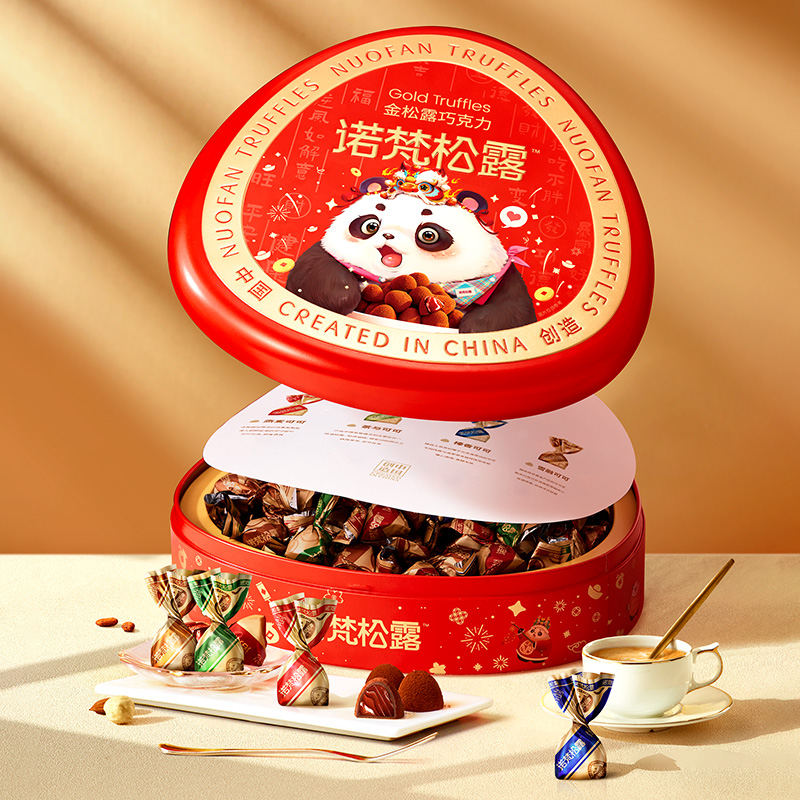 诺梵金松露夹心巧克力：奢华口感，甜蜜礼物首选