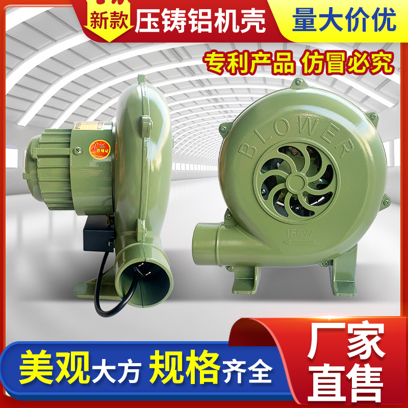 家用小型烧烤神器！强力鼓风机助燃废机油炉，烧烤季必备
