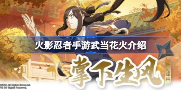 火影忍者手游武当花火介绍 火影忍者手游武当花火技能怎么样