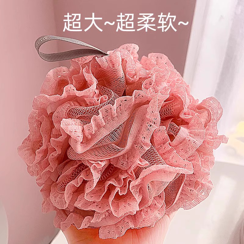 儿童专用沐浴球浴花球大号洗澡沐浴花：宝宝洗澡新乐趣，妈妈放心选择！✨
