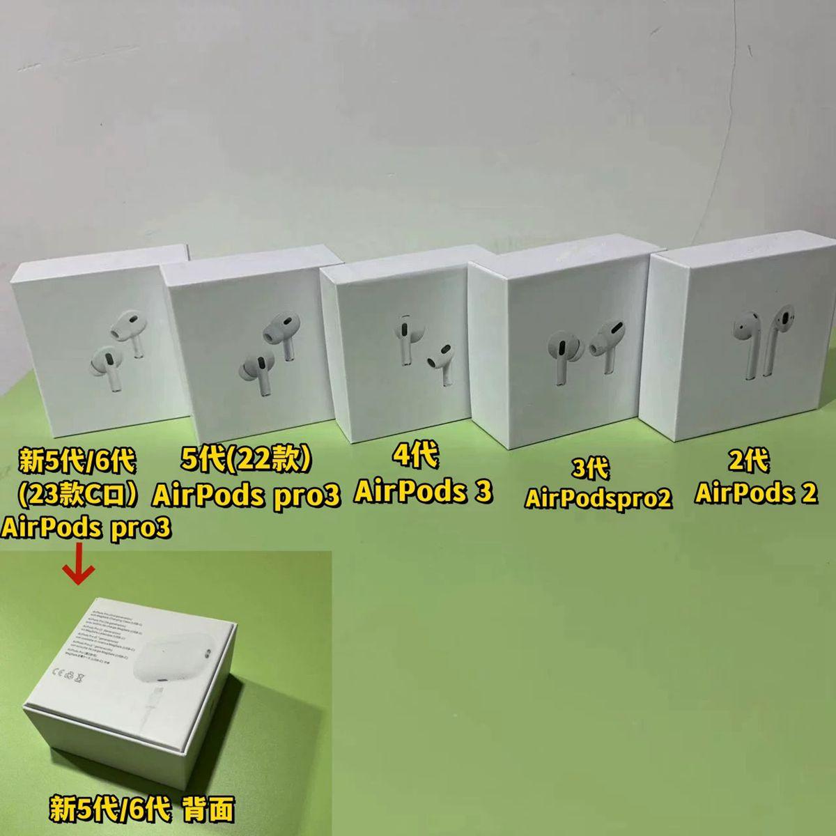 2023新款AirPods Pro2/4/5/6代C口耳机无线蓝牙包装展示盒定制：解锁未来听觉新体验！