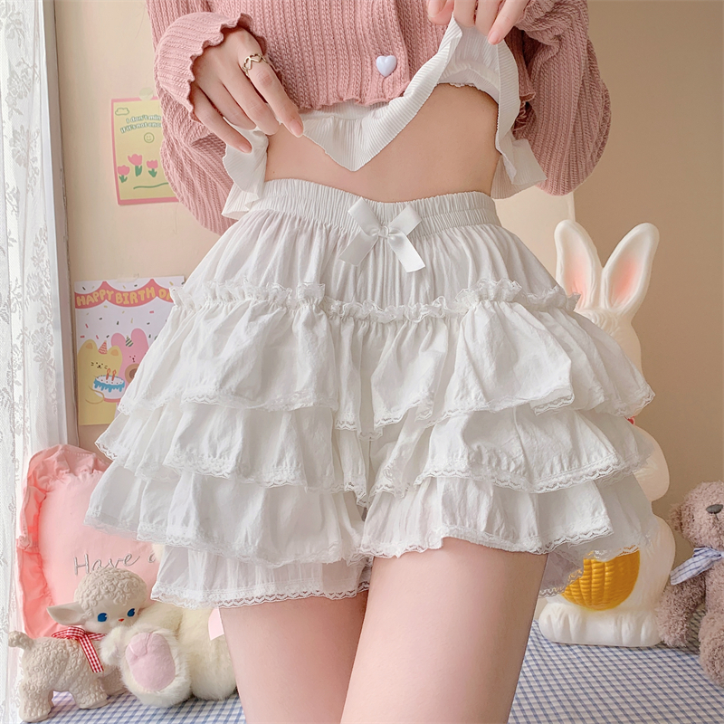 白糖少女现货~南瓜裤Lolita四季款JK纯棉打底裤宽松百搭灯笼裤，甜心女孩的秋冬必备！