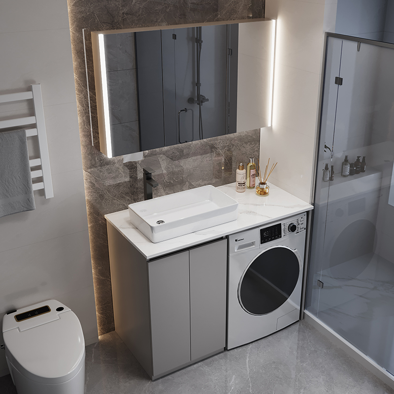 浴室升级必备：哑光陶瓷台上盆，打造简约现代家居美学✨