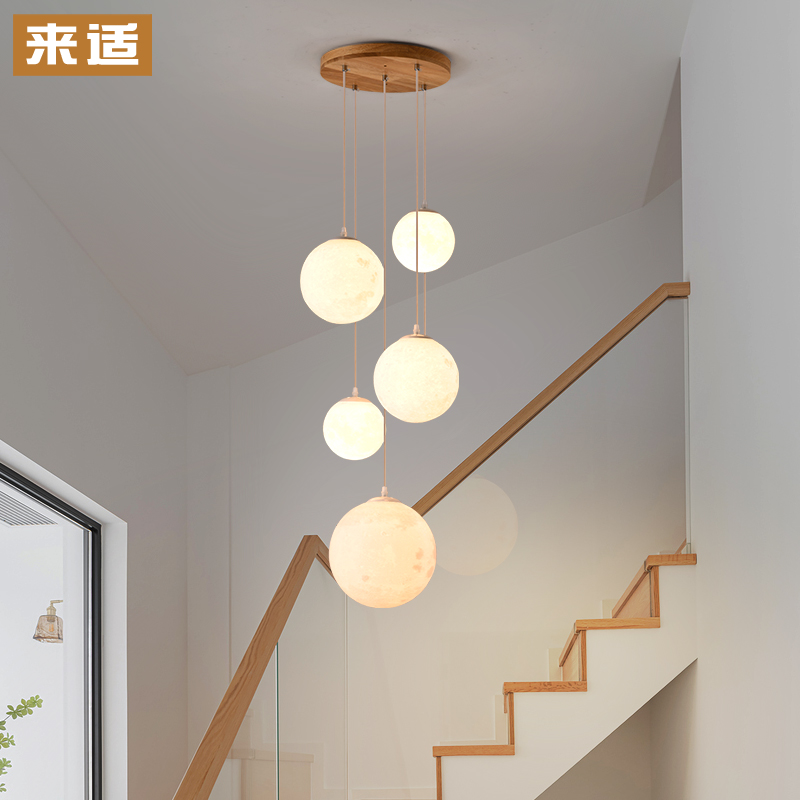 客厅吊灯新潮流：现代简约大气，复式楼大吊灯点亮家居新风尚