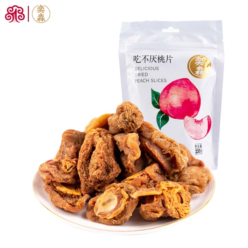 奕森桃肉片干蜜饯：甜而不腻，一口一片的甜蜜享受！