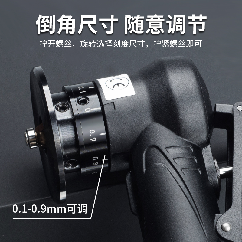 奥佐气动倒角机：迷你磨边神器，让家居DIY更轻松！️