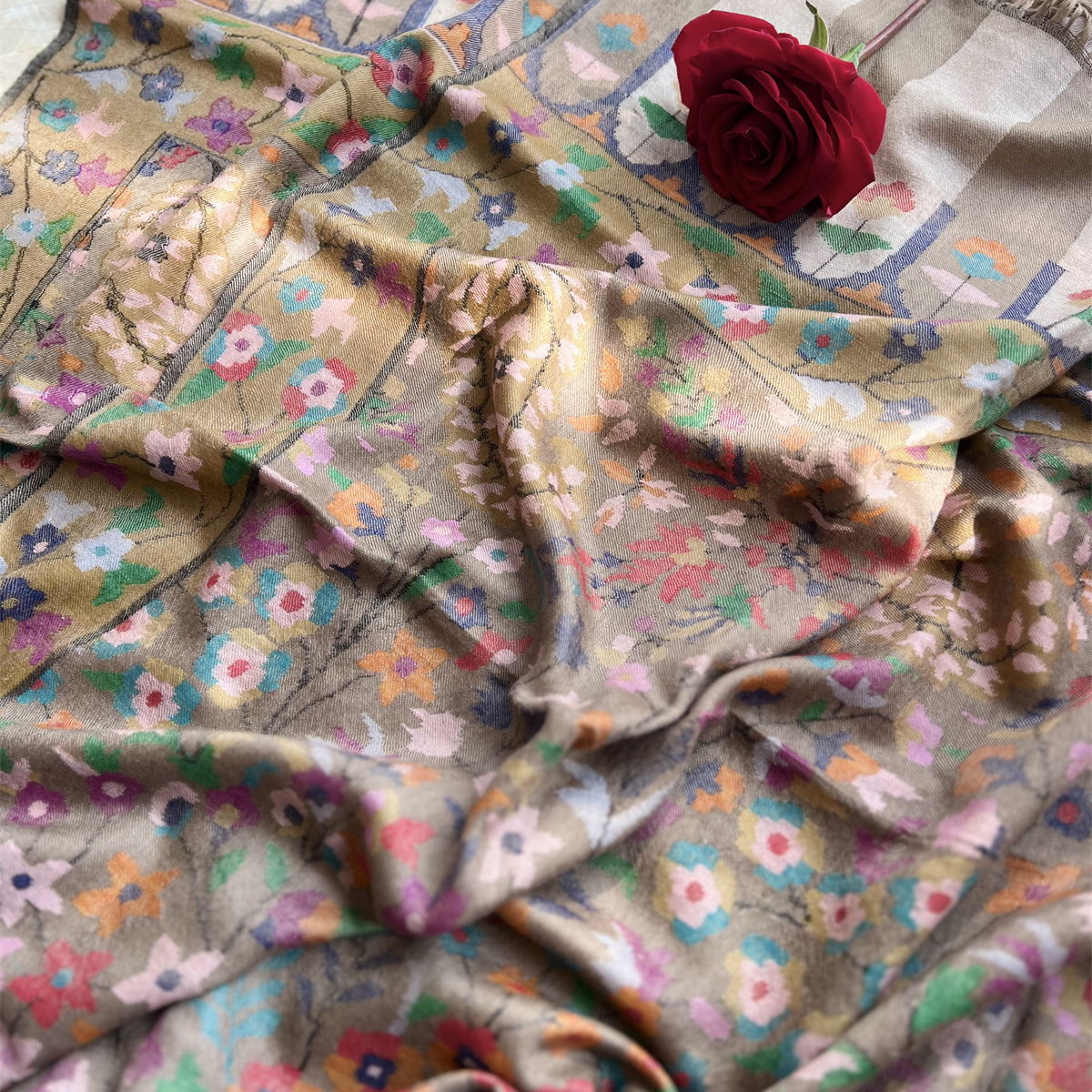9月必入！Pashmina手工披肩，软糯到想抱回家！这波不冲真的亏大了