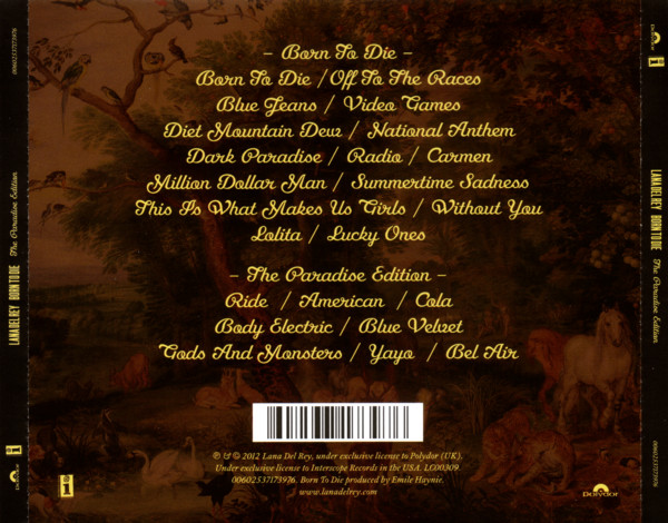 Lana Del Rey - Born To Die：打雷姐的迷幻摇滚，脏版2CD的神秘魅力！