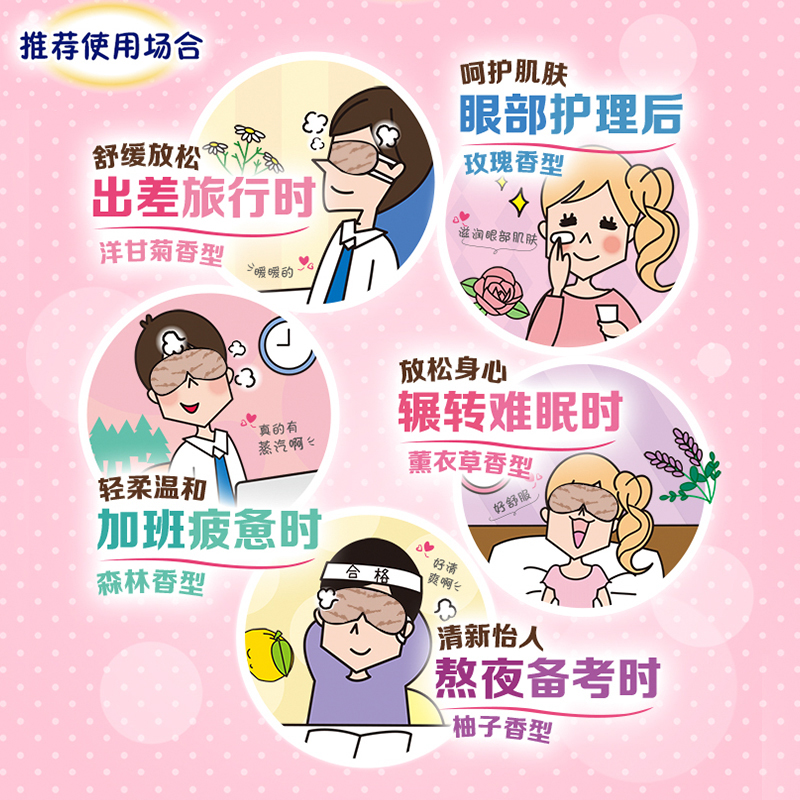 日本花王蒸汽眼罩：午休必备，缓解眼睛疲劳的秘密武器✨