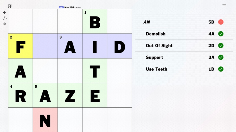 CrossAbout: Crosswords in Reverse 免安装绿色版[DEMO]1