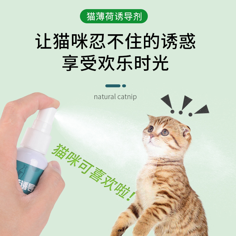 猫薄荷喷雾：猫咪快乐水，逗猫自嗨神器，你家猫咪的专属“猫酒”!