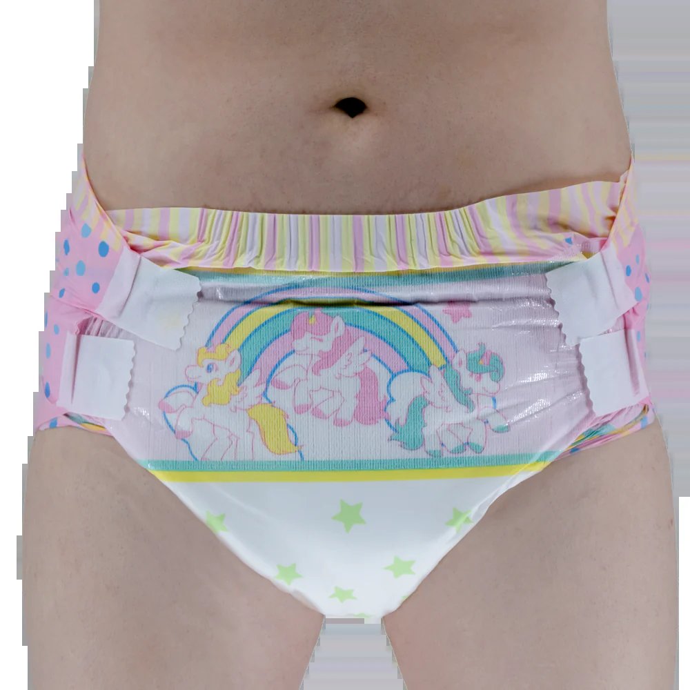 正品Tykables Unicorns系列成人纸尿裤：揭秘ABDL尿不湿的可爱与舒适