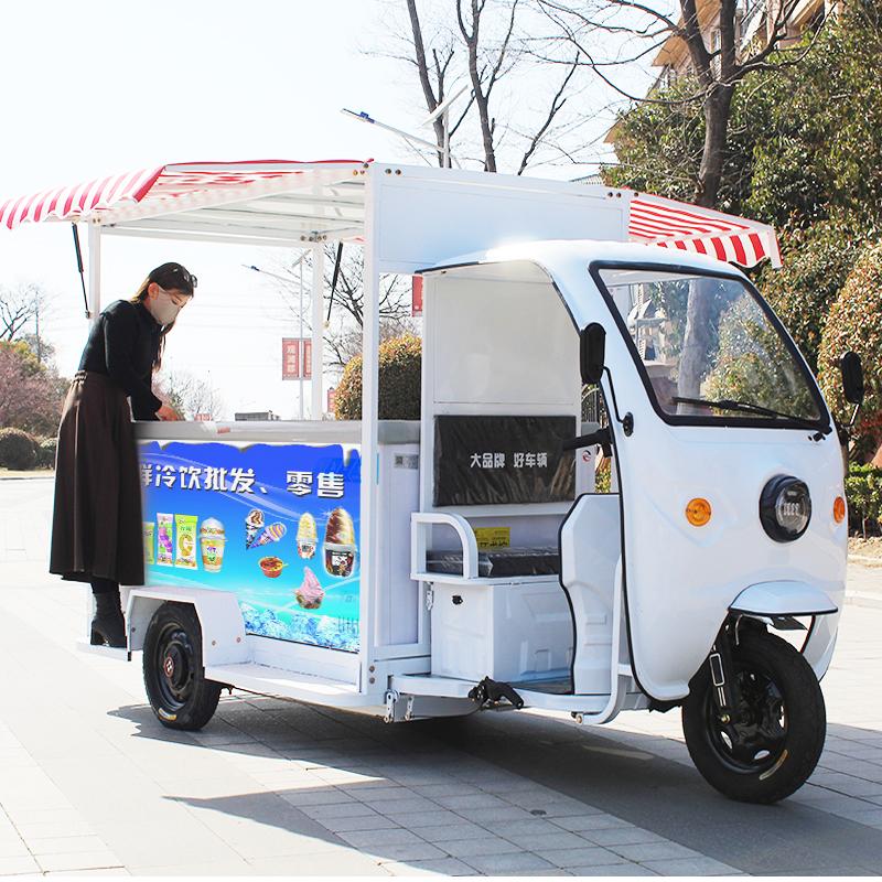流动冰淇淋摆摊奶茶小吃售货售卖车：私人定制，解锁创业新姿势！