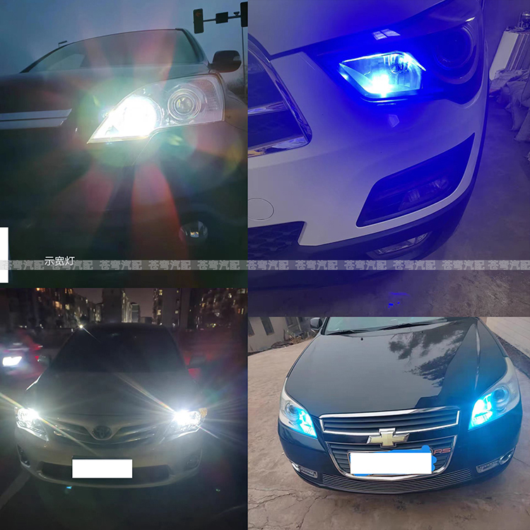 T10高亮灯泡改装大揭秘：点亮你的夜行之路，让冰蓝LED日行灯成为街头焦点！