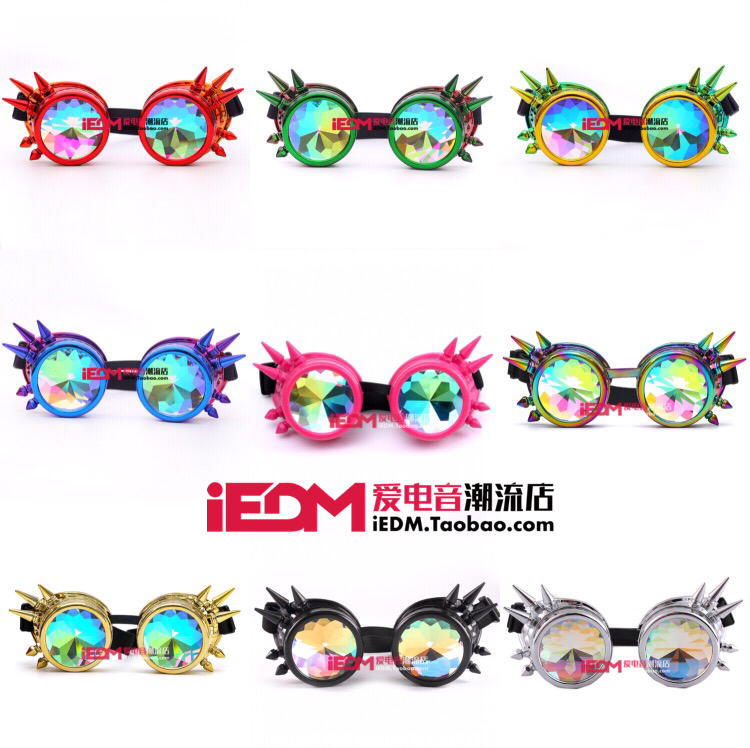 圣诞派对必备！马赛克眼镜，让你成为派对最闪亮的星✨