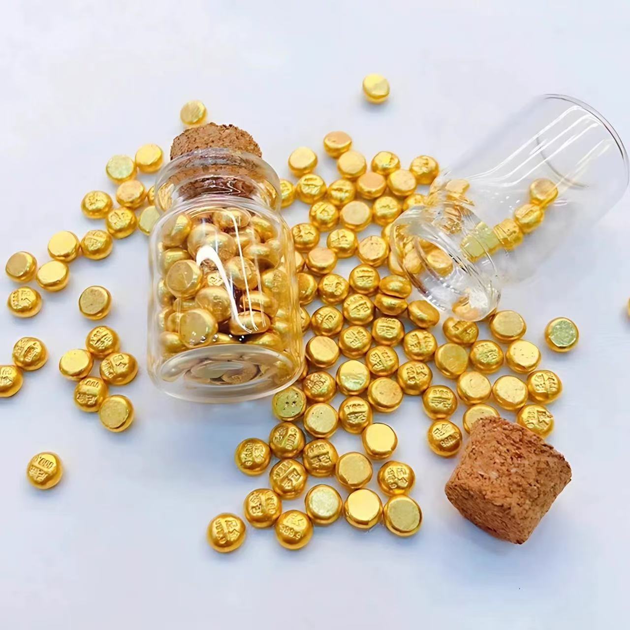 实时金：1克实心攒金豆豆，你的转运珠，也是投资金储值收藏神器！