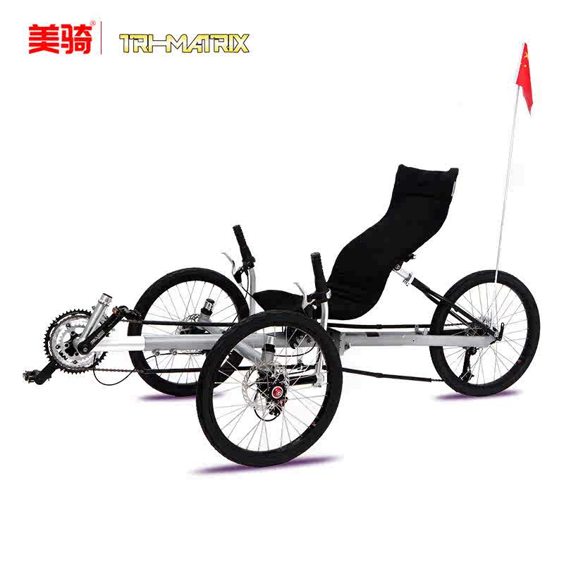 高档车3变速躺休闲代步Matrix躺刹Tri-式躺折叠骑行自行车三轮车：重新定义你的出行方式！