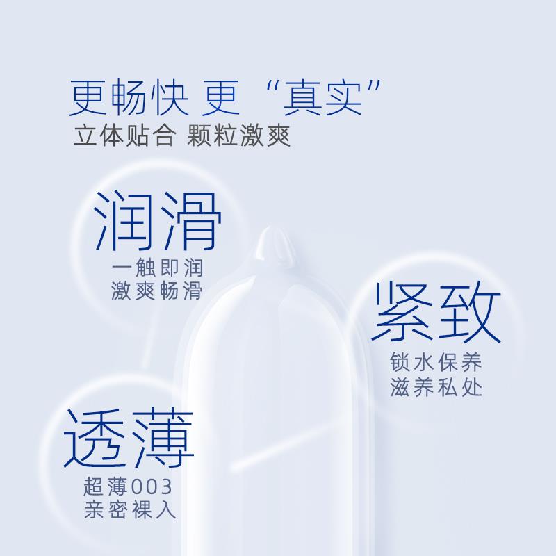 名流MO玻尿酸避孕套：49mm超薄亲肤，安全套新体验，你get了吗？✨