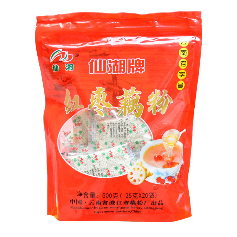 仙湖牌澄江藕粉：云南抚仙湖的甜蜜馈赠，让你一口难忘！