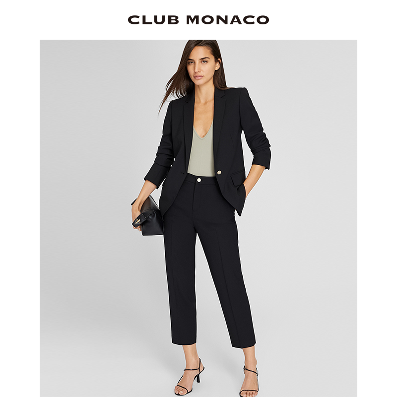 CLUB MONACO BORREM职业西装外套：职场女神必备，穿上就是焦点！