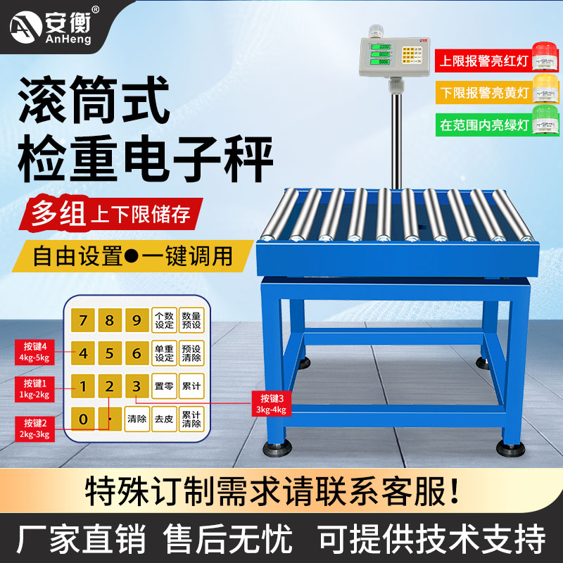 检重秤滚筒称皮带秤：自动化物流界的智能守护神