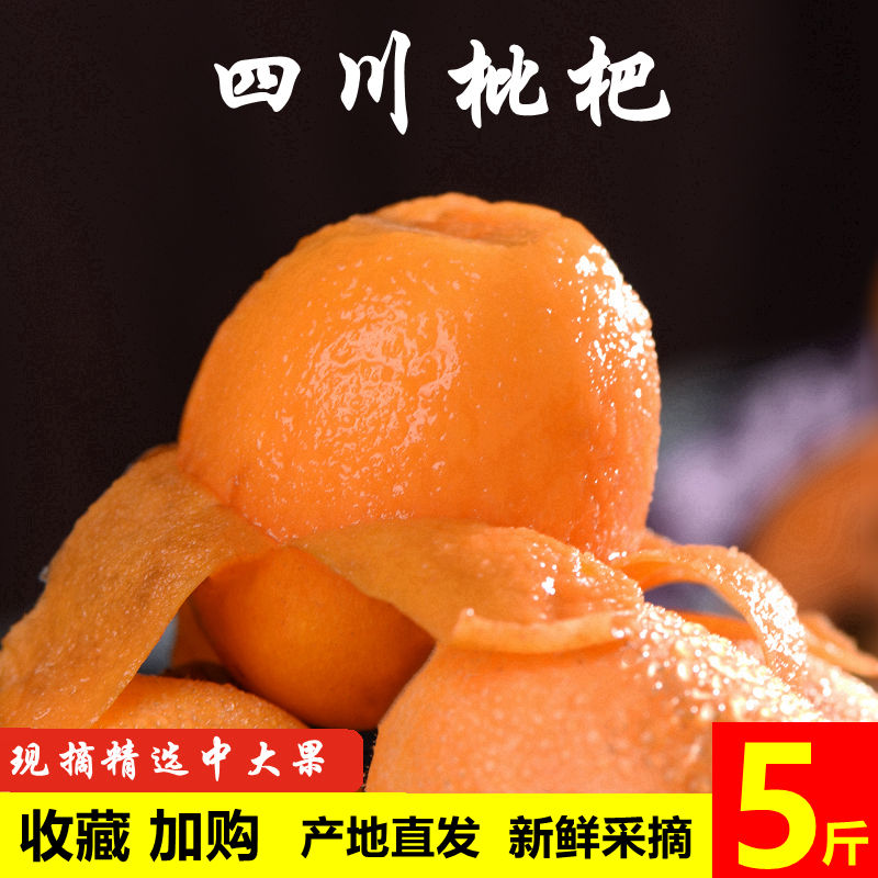 顺丰现摘10斤正宗云霄枇杷，孕妇最爱的新鲜当季水果！