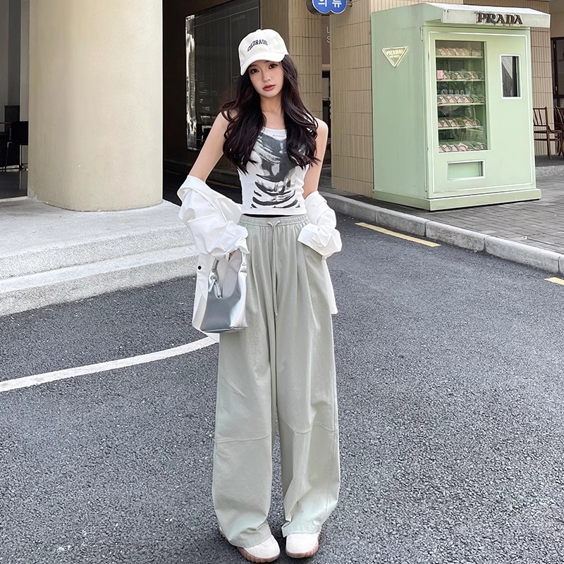 SELLYNEAR孕妇秋冬装驼色孕期系带萝卜裤：时尚潮妈必备，温暖又不失风度！