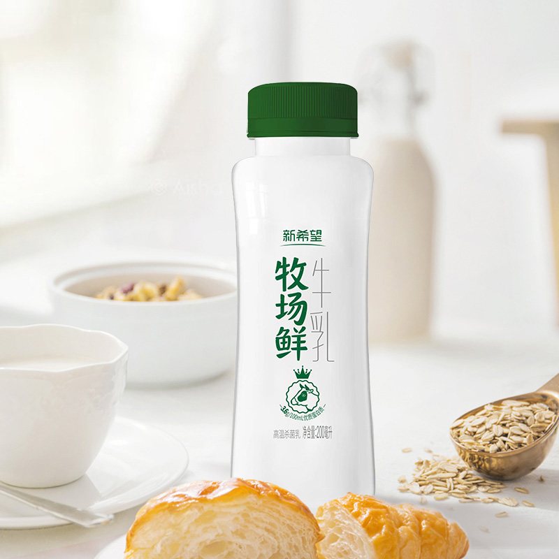 新希望芋泥厚乳：早餐新宠，唤醒味蕾的香芋牛乳盛宴！